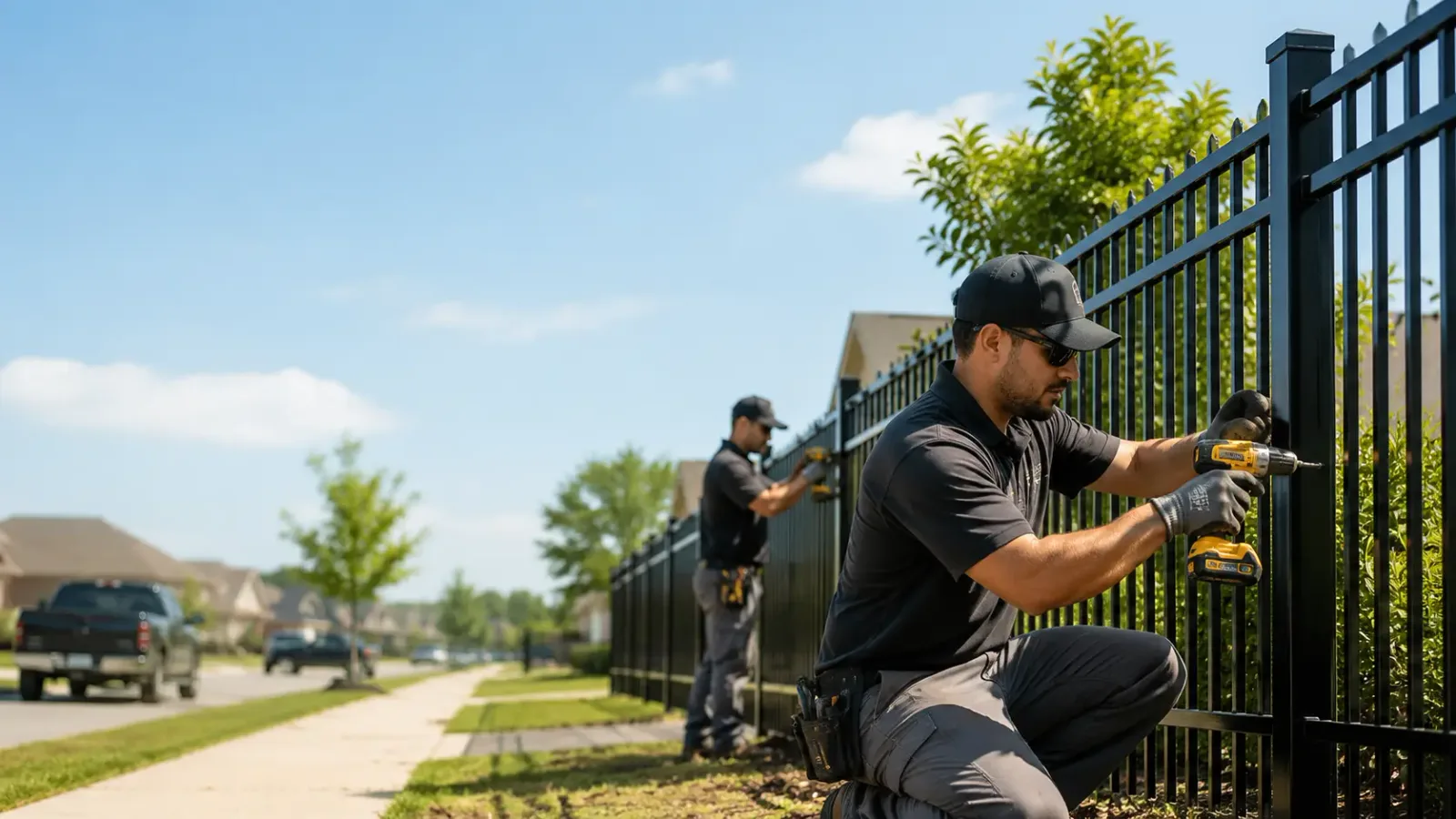 Metal Fence Installation in Hersey, MI